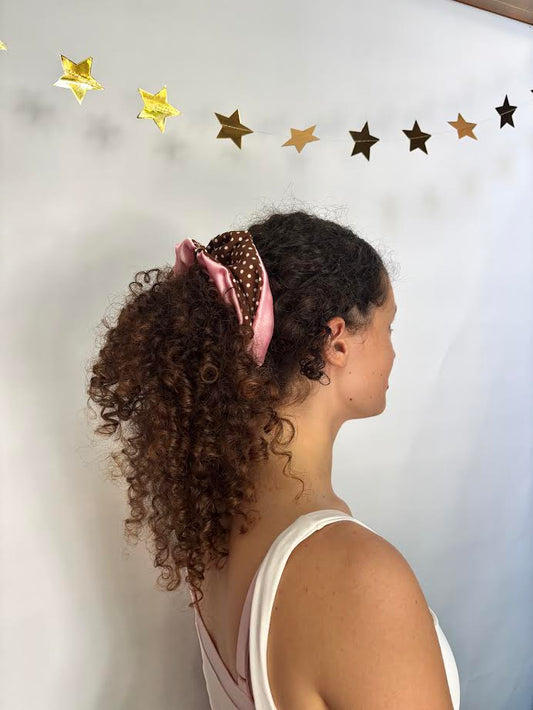 Polka Dot Scrunchies